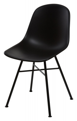 Стул BONNIE 292-CPP BLACK на металлическом каркасе  М-City