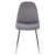 Стул PESCARA UF910-05 DARK GREY, велюр
