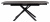 Стол RIVOLI 140 MATT BLACK MARBLE SINTERED STONE/ BLACK М-City