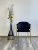 Стул DILL BLUVEL-19 BLACK, велюр/ золотой каркас, М-City