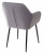 Стул ALABAMA BLUVEL-14 GREY, велюр М-City