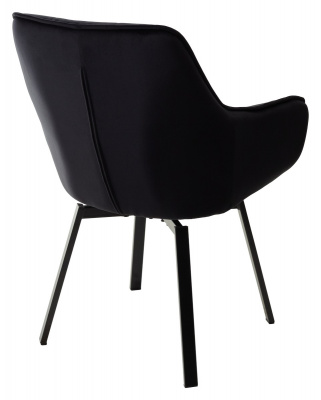 Стул MAVERICK BLUVEL-19 BLACK/ черный каркас, поворот.360 град. М-City