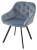 Фото: Стул GALE BLUVEL-06 BLUE поворот.360 град., велюр М-City Стул GALE BLUVEL-06 BLUE поворот.360 град., велюр М-City
