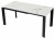 Стол CORNER 120 GLOSS STATUARIO WHITE SINTERED STONE / BLACK М-City