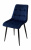 Фото: Стул CHIC BLUVEL-86 NAVY BLUE / черный каркас М-City Стул CHIC BLUVEL-86 NAVY BLUE / черный каркас М-City