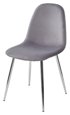 Стул PESCARA UF910-05 DARK GREY, велюр  М-City
