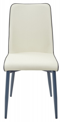 Стул SOFT cream 614/ grey 645 кремовый/серый М-City