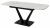 Стол ALATRI 120 GLOSS STATUARIO WHITE SINTERED STONE / BLACK М-City