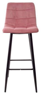 Барный стул LECCO UF910-07 PINK, велюр М-City