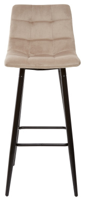 Барный стул LECCO UF910-01 LATTE, велюр М-City