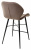 Полубарный стул MARCEL BLUVEL-38 LATTE (H=65cm), велюр М-City