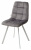 Стул CHILLI SQUARE PK6015-02 (VBP202) античный темно-серый, велюр/ белый каркас М-City