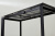 Фото: Стол CORNER 120 GLOSS ATHENS BROWN SINTERED STONE / BLACK М-City Стол CORNER 120 GLOSS ATHENS BROWN SINTERED STONE / BLACK М-City