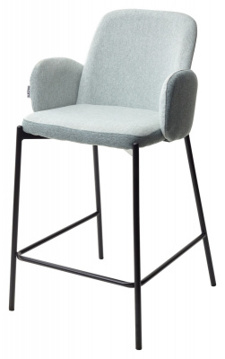 Полубарный стул NYX (H=65cm) VF113 светлая мята / VF115 серо-зеленый М-City