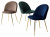 Стул PRESLEY BLUVEL-86 NAVY BLUE / золотой каркас М-City