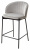 Полубарный стул WENDY BLUVEL-03 LIGHT GREY (H=65), велюр М-City