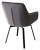 Стул MAVERICK BLUVEL-14 GREY/ черный каркас, поворот.360 град. М-City