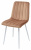Стул DUBLIN G108-72 тоффи, велюр / белый каркас М-City