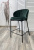 Полубарный стул WENDY BLUVEL-78 GREEN (H=65cm), велюр М-City