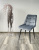 Стул CHIC BLUVEL-06 BLUE / черный каркас М-City