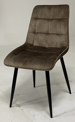 Стул CHIC PK6015-08 (VBP208) античный серо-бежевый, велюр М-City
