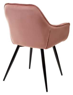 Стул HOLLA BLUVEL-52 PINK, велюр M-City