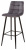 Фото: Барный стул LECCO UF910-05 DARK GREY, велюр, 4 шт./2 кор. М-City Барный стул LECCO UF910-05 DARK GREY, велюр, 4 шт./2 кор. М-City