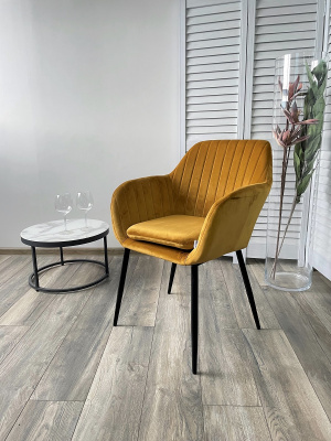 Стул ALABAMA BLUVEL-68 YELLOW, велюр М-City