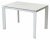 Стол CORNER 120 GLOSS STATUARIO WHITE SINTERED STONE / WHITE М-City