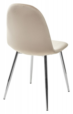 Стул PESCARA UF910-01 LATTE, велюр  М-City