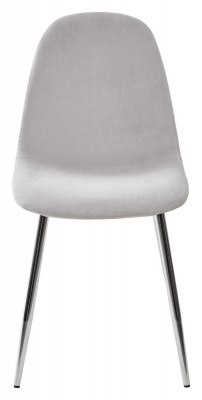 Стул PESCARA UF910-02 LIGHT GREY, велюр  М-City