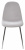 Стул PESCARA UF910-02 LIGHT GREY, велюр  М-City