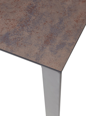 Стол CORNER 120 IRON COPPER/ GREY1 М-City