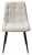 Стул CHIC HE622-01/ HE622-05 топленое молоко, ткань/ черный каркас М-City