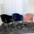 Фото: Стул DILL BLUVEL-86 NAVY BLUE, велюр/ золотой каркас, М-City Стул DILL BLUVEL-86 NAVY BLUE, велюр/ золотой каркас, М-City