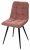 Стул CHILLI-Q розовый #15, велюр / черный каркас М-City