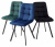 Стул CHILLI SQUARE BLUVEL-78 GREEN, велюр М-City