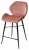 Полубарный стул MARCEL BLUVEL-52 PINK (H=65cm), велюр М-City
