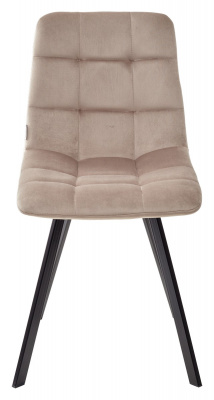 Стул CHILLI SQUARE BLUVEL-40 BEIGE, велюр М-City