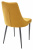 Стул NEPAL BLUVEL-68 YELLOW/ серый каркас, велюр M-City