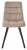 Стул CHILLI SQUARE BLUVEL-40 BEIGE, велюр М-City