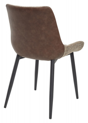 Стул BIARRITZ BROWN, ткань M-City