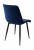 Фото: Стул CHIC BLUVEL-86 NAVY BLUE / черный каркас М-City Стул CHIC BLUVEL-86 NAVY BLUE / черный каркас М-City