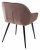 Фото: Стул BREEZE BLUVEL-38 LATTE, велюр/ черный каркас М-City Стул BREEZE BLUVEL-38 LATTE, велюр/ черный каркас М-City