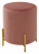 Фото: Пуф для гостиной RICE BLUVEL-52 PINK / GOLD М-City Пуф для гостиной RICE BLUVEL-52 PINK / GOLD М-City