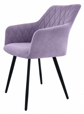 Стул Диаманте Catania Lavender/черный каркас