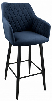 Стул Диаманте барный Catania Dark Blue